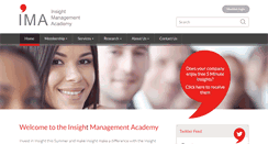 Desktop Screenshot of insight-management.org